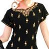 Black Thread Work Salwar Suit