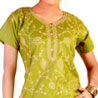 Green Embroidered Salwar Suit