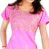 Pink Thread Work Salwar Suit