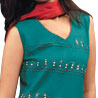Varli Block Kurta Churidar Set