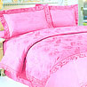 Premium Cotton Satin 4 pieces Embroidered Bedsheet Set