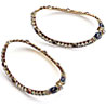 Pair of Handcrafted Kundan Earrings