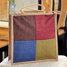 Attractive Multicolor Handcrafted Bag of Recycled Jute