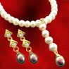 Grey Drop Pearl Set