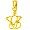 Ganesha Diamond Pendant