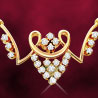 Beautiful Diamond Necklace Pendant