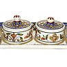 Exclusive Marble Mukhwas Tray With Two Containers