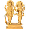 Brass Vishnu & Laxmi