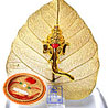Ganesh On Peepal Leaf
